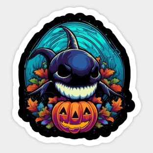 Orca Halloween Sticker